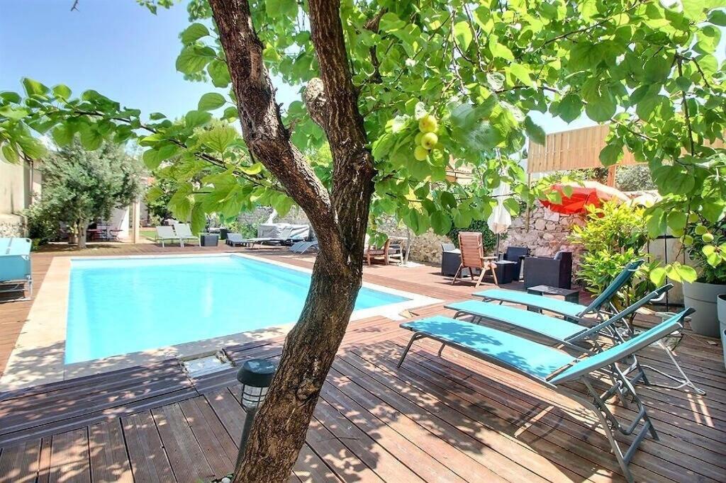 Villa Avec Piscine Et 3 Logements Ideale Groupe Marsilia Exterior foto